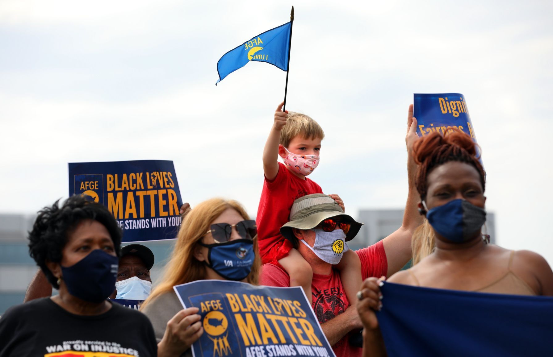 St. Louis VA union members join protest